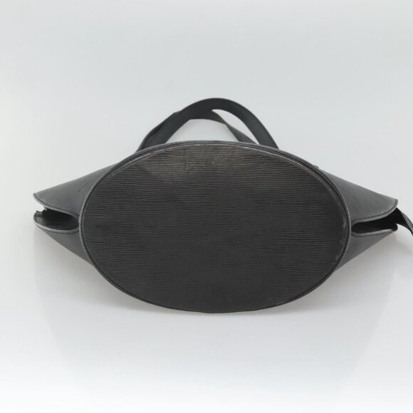 LOUIS VUITTON Epi Saint Jacques Shopping Shoulder Bag Black M52262 Auth 127498 - Picture 6 of 16